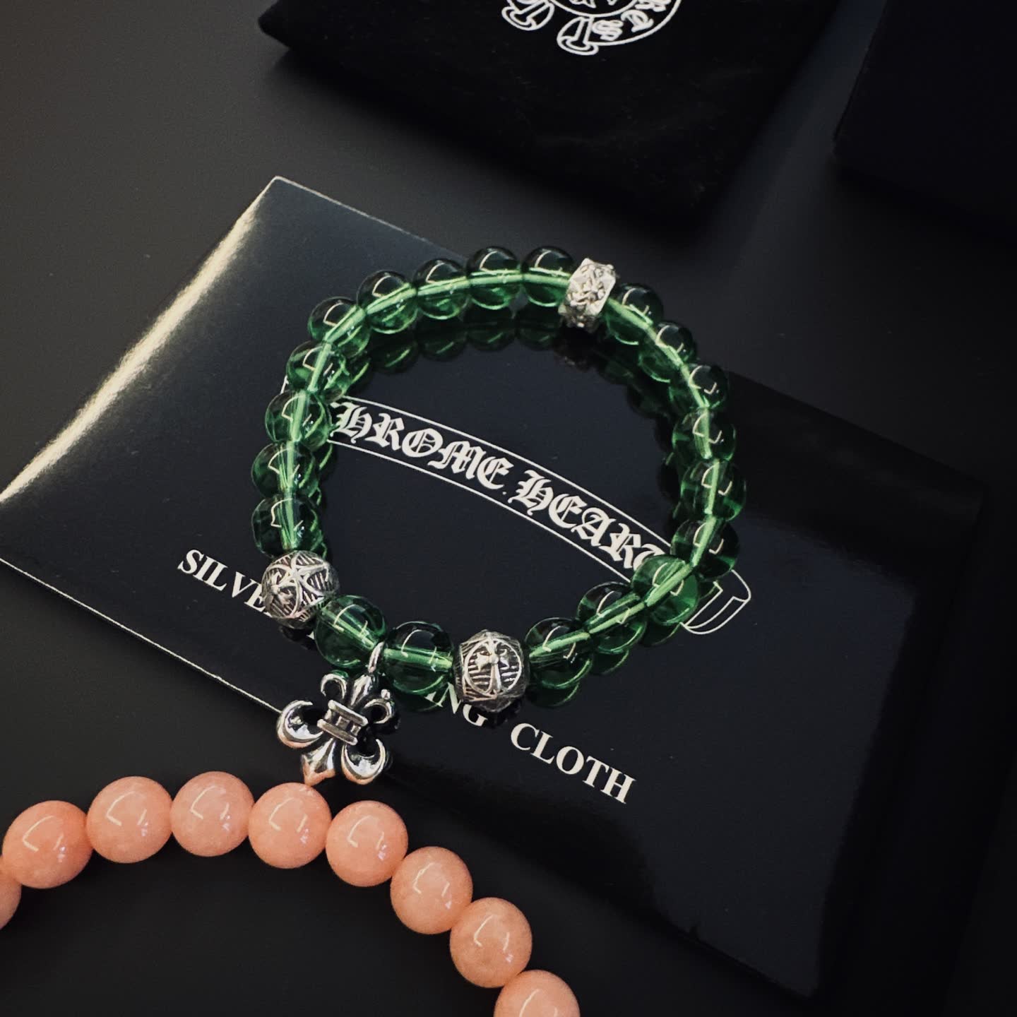 Chrome Hearts Beaded Bracelet Set